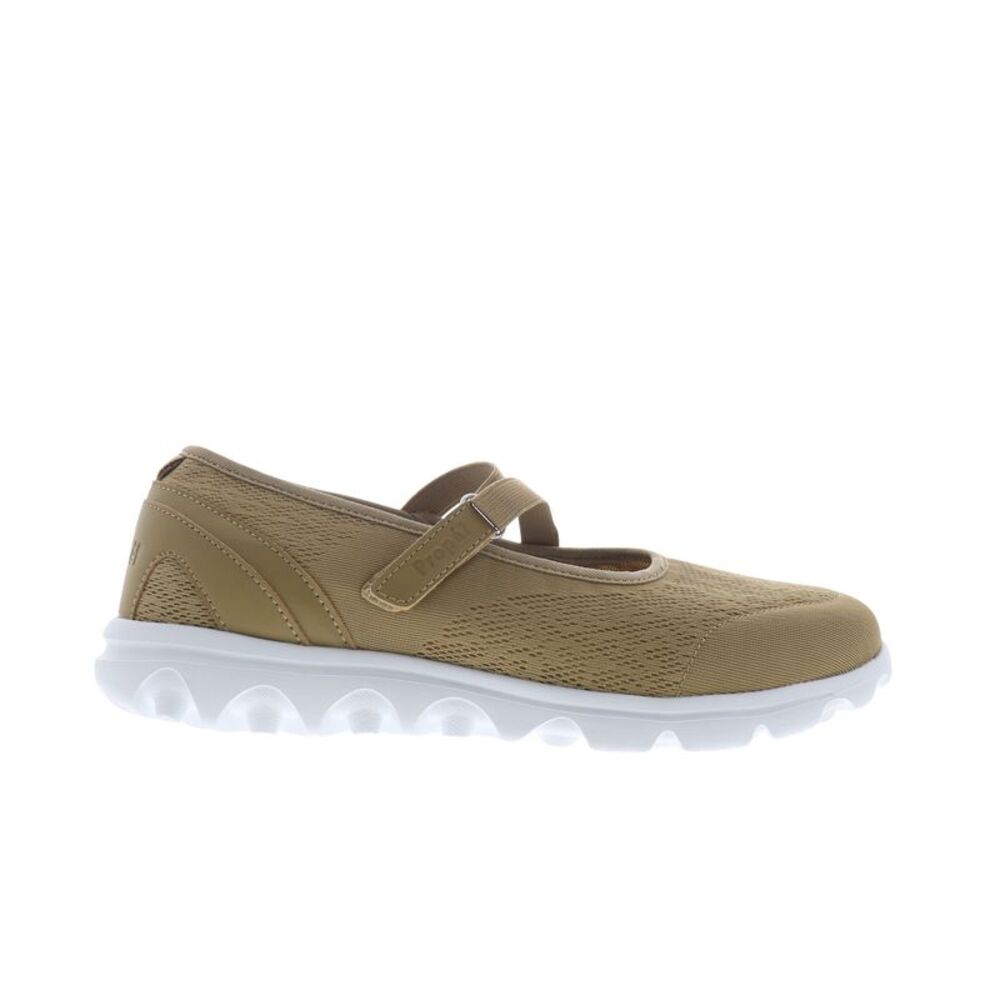 Propet Womens TravelActiv Mary Jane Brown Shoes (NWT)